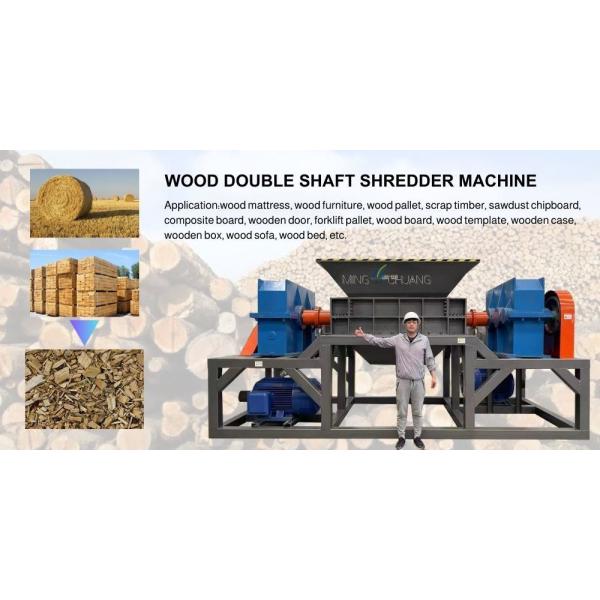Full-Automatic Wood Pallet Chipper Shredder Machine with Full-Automatic Operation