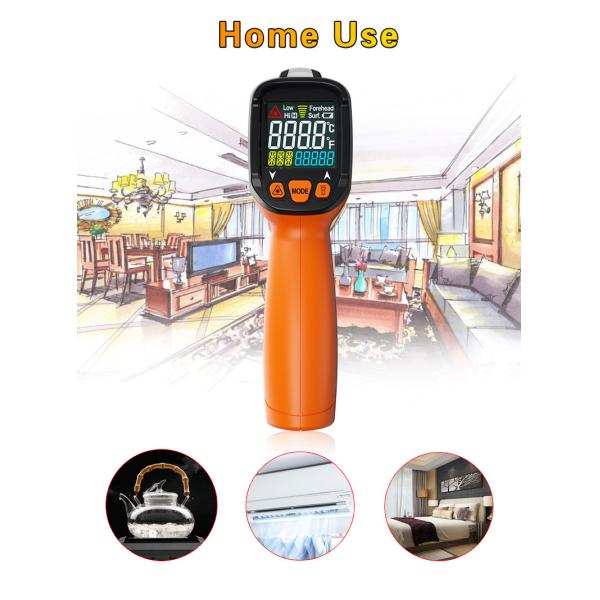 12 Point Handheld Infrared Thermometer Operation Temperature -50 ~ 300 Degree