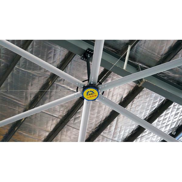 Industrial Ceiling Fan Coverage Area And Effective Air Exploration To Improve Working Conditions