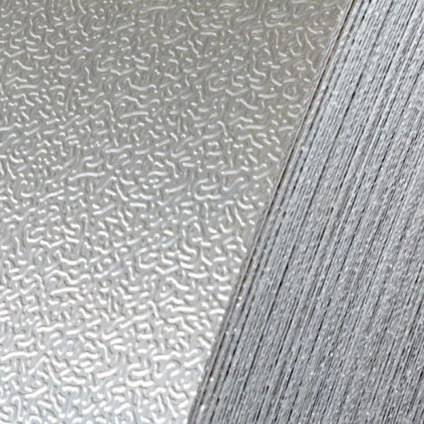 Elegant Texture Duplex Stainless Steel Embossed Sheets for Customized Interior Design 200/400 Series Customized Width