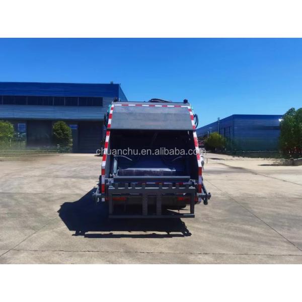 Upgrade Your Garbage Collection and Transfer with Foton 7 Cubic Compression Garbage Truck 6 Tons Euro 4 Emission Standard