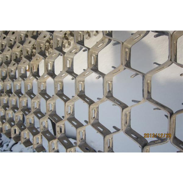 Refractory Lining Stainless Hexmetal Grating / Hexmetal / Hexmesh Supplier Form China