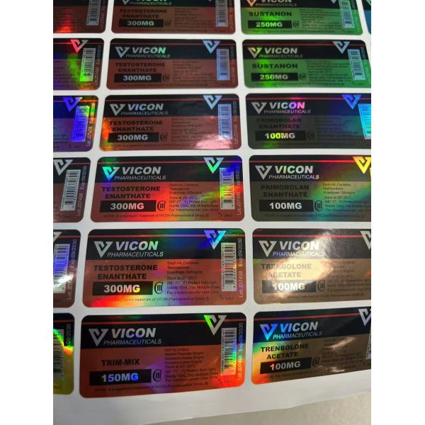 BPC 157 peptide vial label design variations