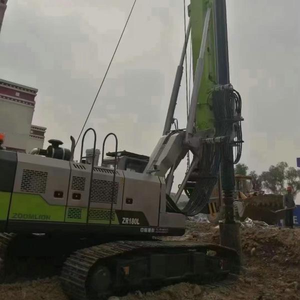 ZR160L Hydraulic Piling Rig 56M Rotary Foundation Drill Rig