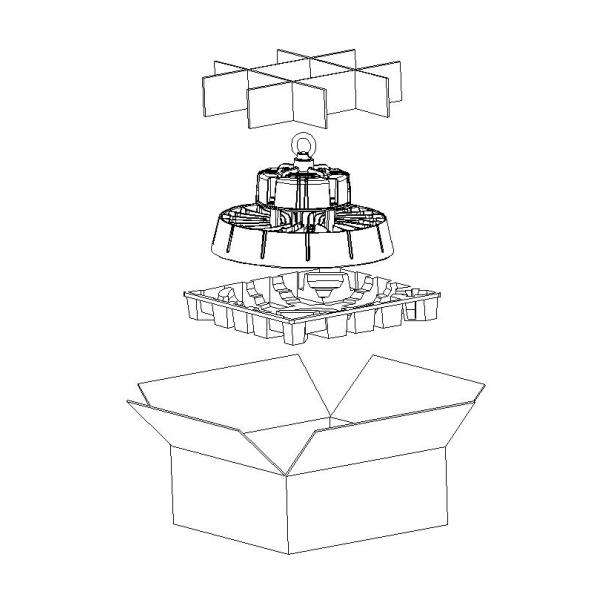 35000LM High Bay UFO Lights