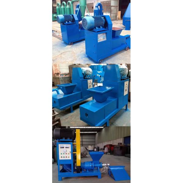 380V Biomass Screw Press Briquetting Machine CE Durable