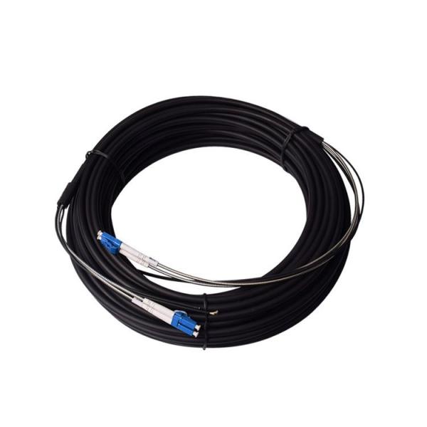 DLC Outdoor Fiber Patch Cable Multi Purpose IP65 Protection Salt Mist Proof