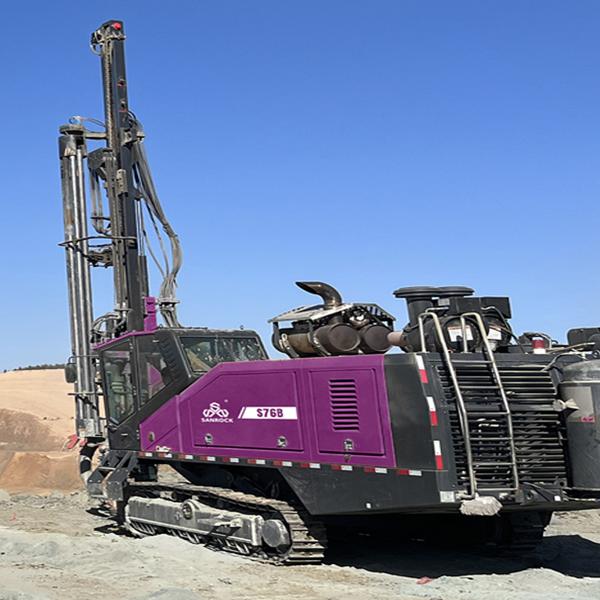 Crawler Drilling Rig Lifting Force 30KN Mining Drilling Machine Hard Rock Drilling Rig