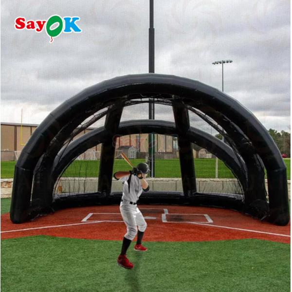 Portable Batting Nets Waterproof Inflatable Baseball Tent Inflatable Baseball Batting Cage for Sporting