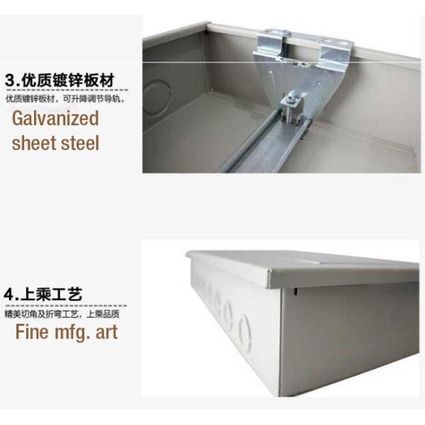 PZ30 ABB Metal Distribution Box , Metal Distribution Board Modules 200~230V