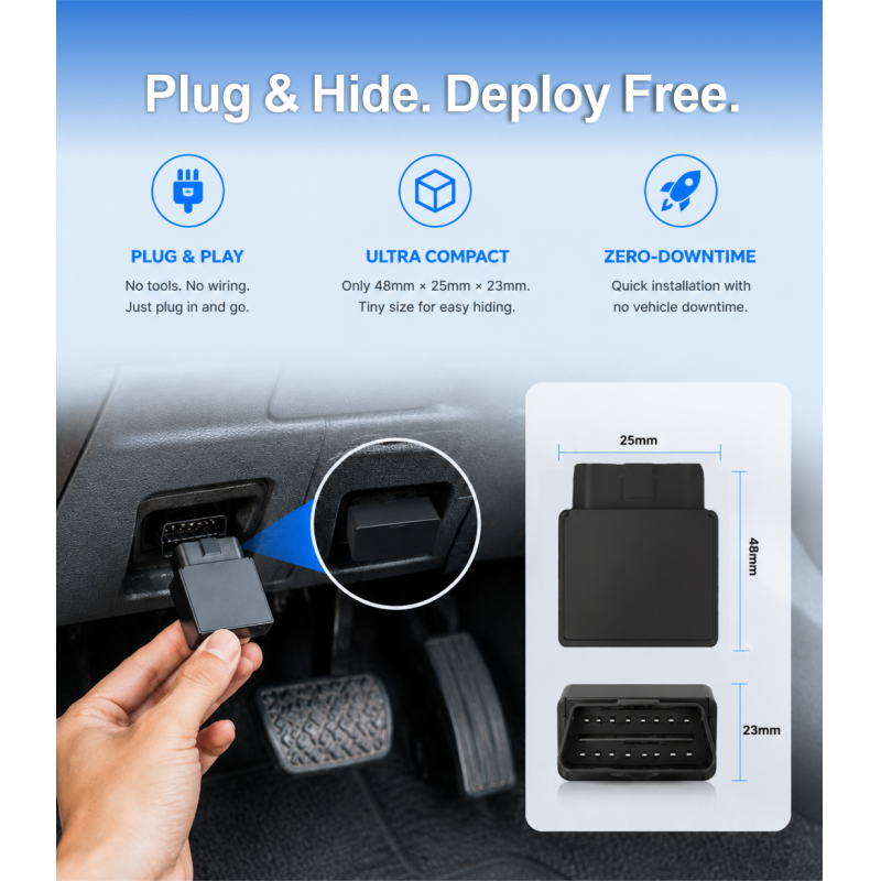 VO-CAN OBD-CAN 4G Smart Telematics Plug