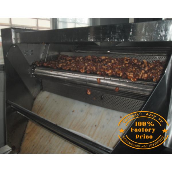 Full Automatic Continuous Deep Fryer 200L Double Fryer Machine