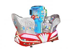 Quality Colorful LED Kiddie Ride Machine For Double Players Music Throne Swing Car for sale