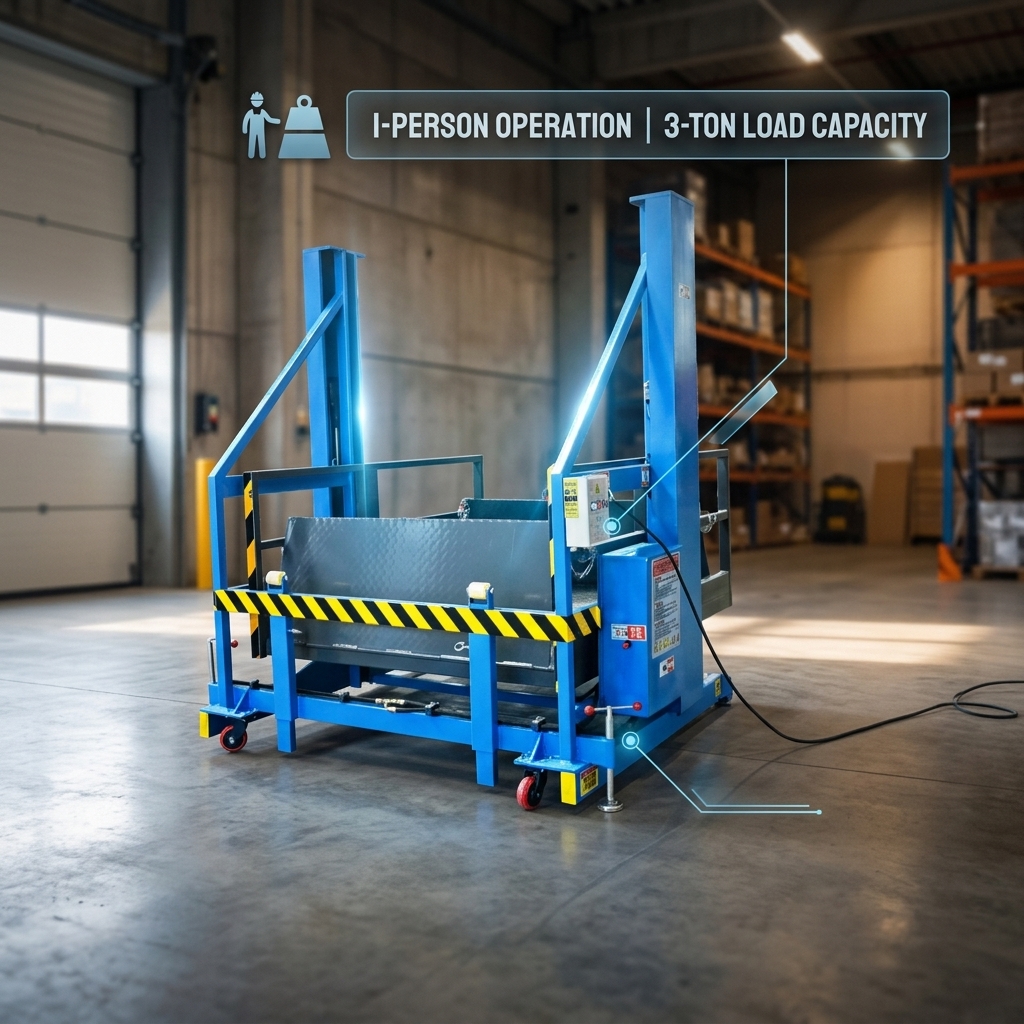 High Strength Portable Loading Platform 3 Ton Load For Logistics