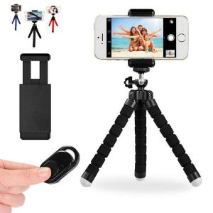 China Flexible Mini Tripod Stand Holder with Wireless Remote Shutter For Camera GoPro/Mobile Cell Phone on sale