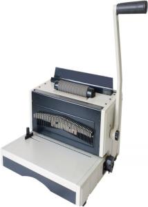 Quality A4 Electirc Metal Plastic Single Spiral Coil Binding Punching Machine for sale