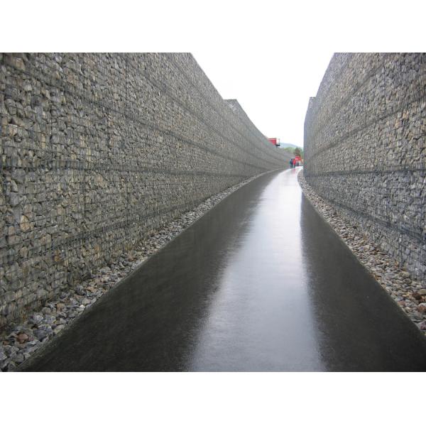 Galvanized Welded Wire Mesh Construction Gabion Wall Basket