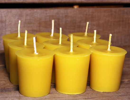Renewable Hand Poured Natural Beeswax Block For Making Candles