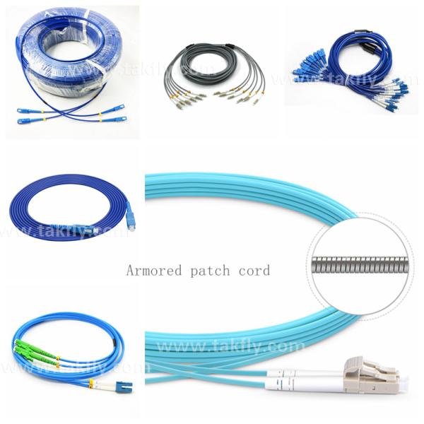 Multimode Fiber Optic Patch Cord With Customizable Lengths And Low Insertion Loss Of