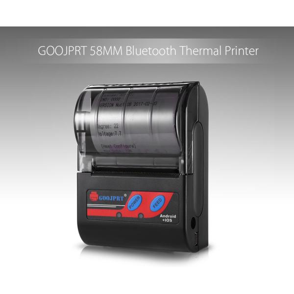 Small Size Portable Bluetooth Printer Free SDK Supplied 58mm Paper Width
