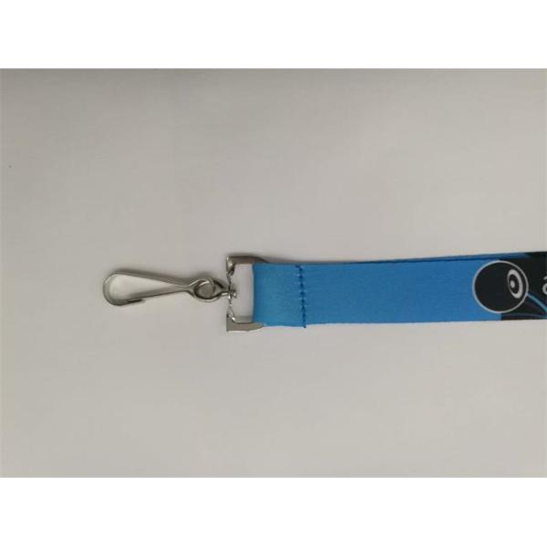Nice Heat Transfer Printing Dye Sublimated Lanyards , Custom Polyester Lanyards Full Color