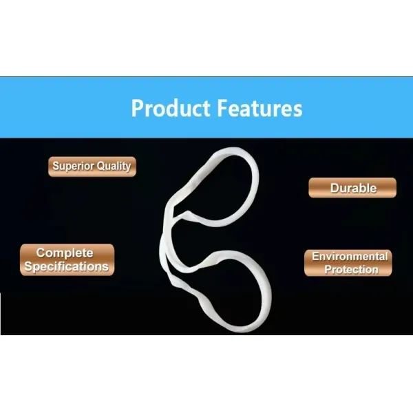 600mm 800mm 1000mm 1200mm Rubber Silicone Seal Ring For Vibrating Screen