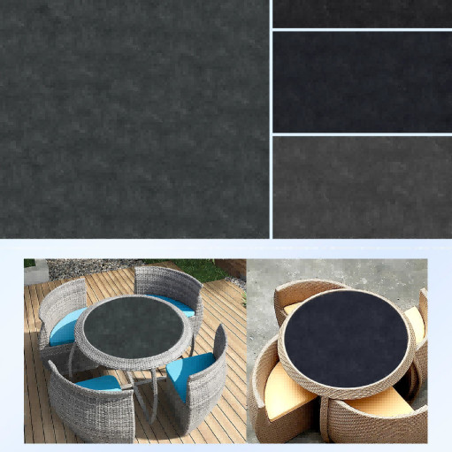 Green Enamelled Glass For Interior Decoration And Furniture