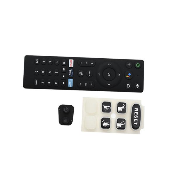 Custom Remote Silicone Keypads Waterproof Silicone Push Button Silicone Rubber Keypad For TV Remote Control
