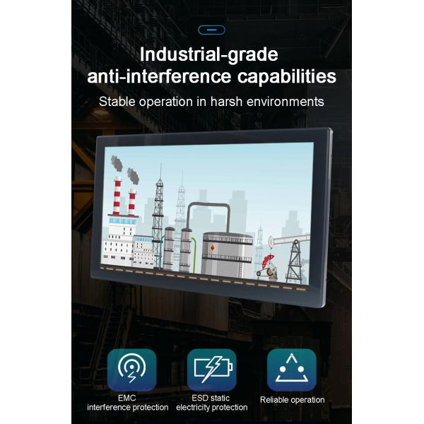 Panel PC IP65 Waterproof Touch Screen HMI Windows 19 Inch Embedded Touchscreen Industrial PC