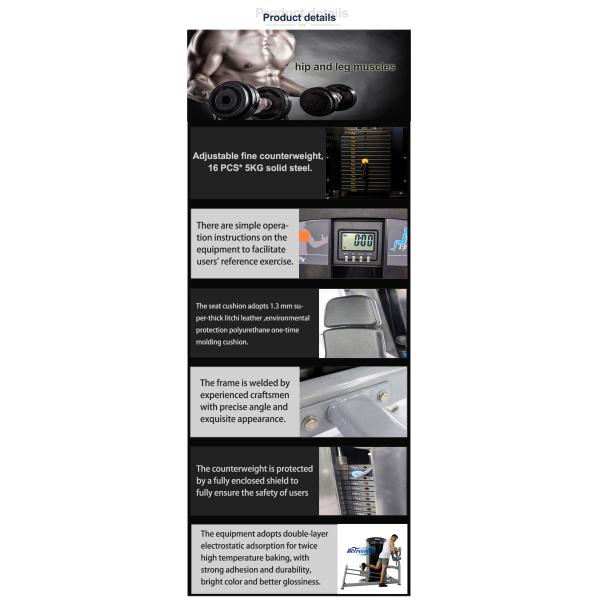 Functional Trainer Glute Kickback Machine for Effective Hip Thrusts and Body Building