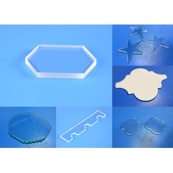 Laser Glass Cutting Machine optimized for cutting complex shapes and patterns on glass surfaces with excellent edge and repeatability To Speed 0-500mm