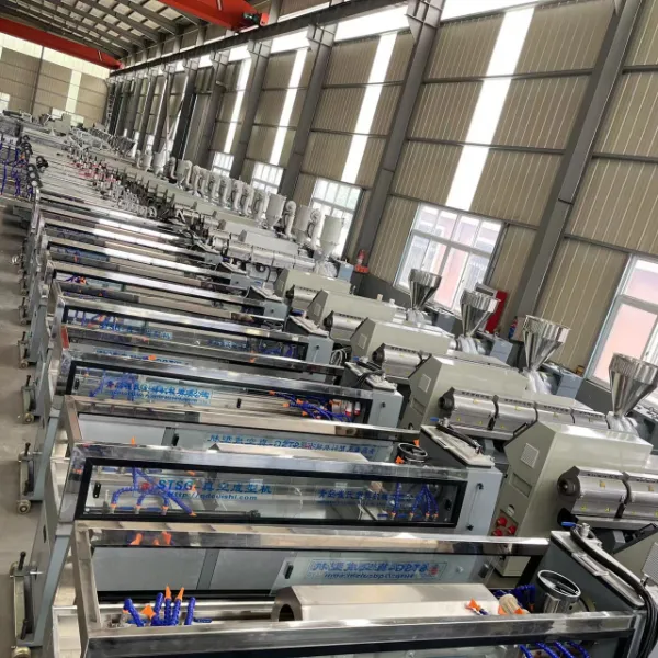 Automatic PE / HDPE Plastic Carbon Spiral Corrugated Pipe Making Machine with Stable Output and Continuous Winding System