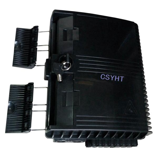 Wall / Pole Mounting FTTH Fiber Optic Terminal Box SC Simplex Adapter IP65 Outdoor