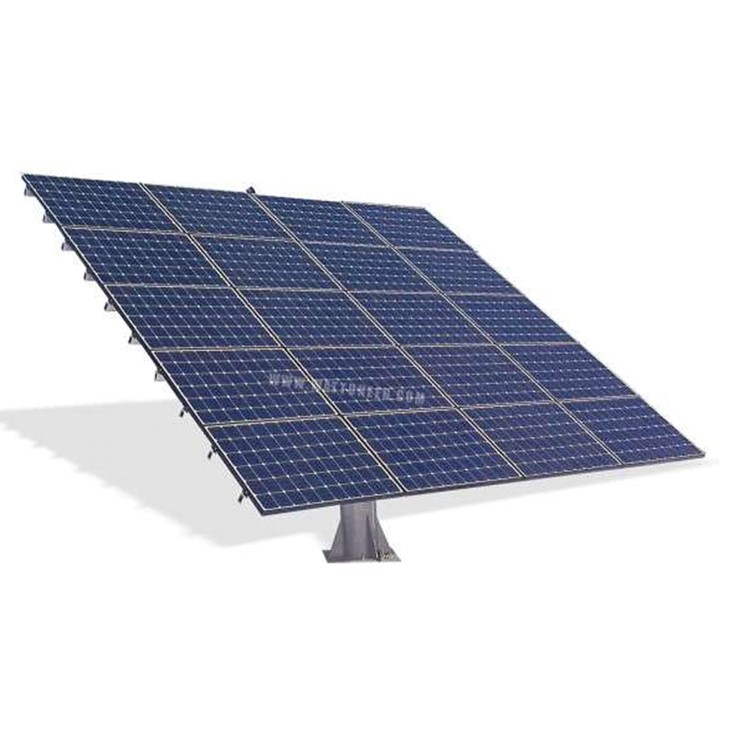 12 Panels Double Axis Solar Tracker 6kw Dual Access Solar Tracker