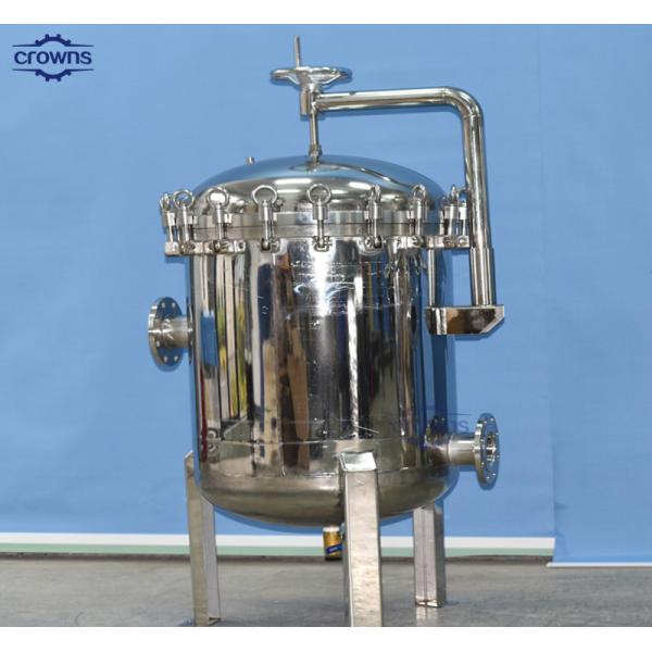 316 304 Industrial Water Customized Stainless Cartridge Food Grade Filter Multi Cartridge Housings Manufacturers
