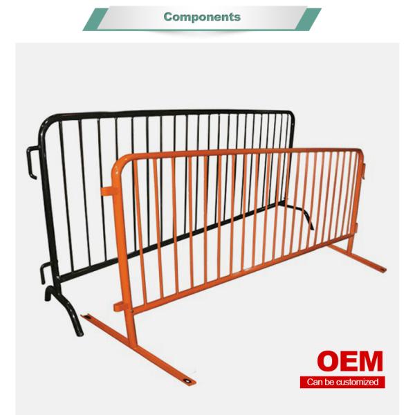 Dipped In Zinc bath Crowd Control Barrier