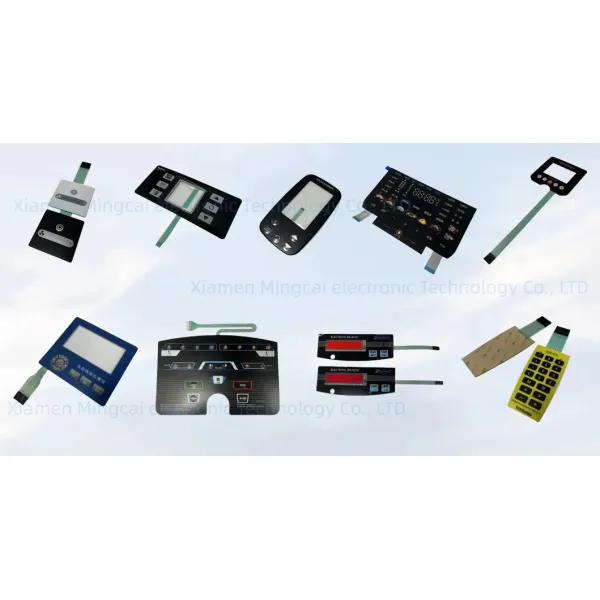 OEM PET Backlit Industrial Membrane Switch Support Complex Graphics Customization