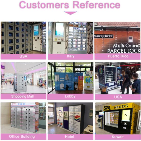 Flowers Goods Refrigerated Locker Winnsen Touch Screen Android System