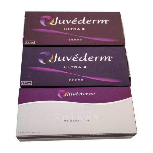 ISO Juvederm Hyaluronic Acid Facial Dermal Filler Injectable 2x1ml