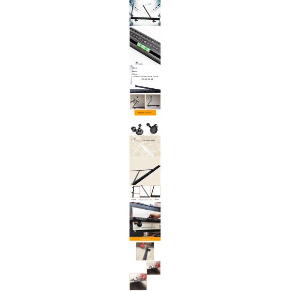 Cutting guiding rule multi-functional horizontal positioning special measuring ruler tile worker tool tile cutting tool