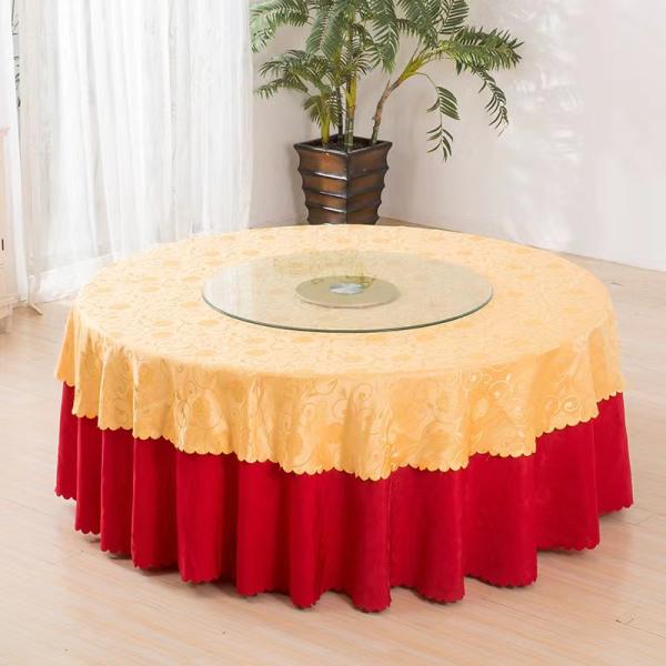 OEM Round Plastic Folding Table MDF Folding Round Banquet Tables