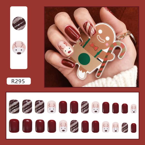 24pcs/box Removable Press On Nails High Quality False Nails Artificial Fingernail For Wholesale