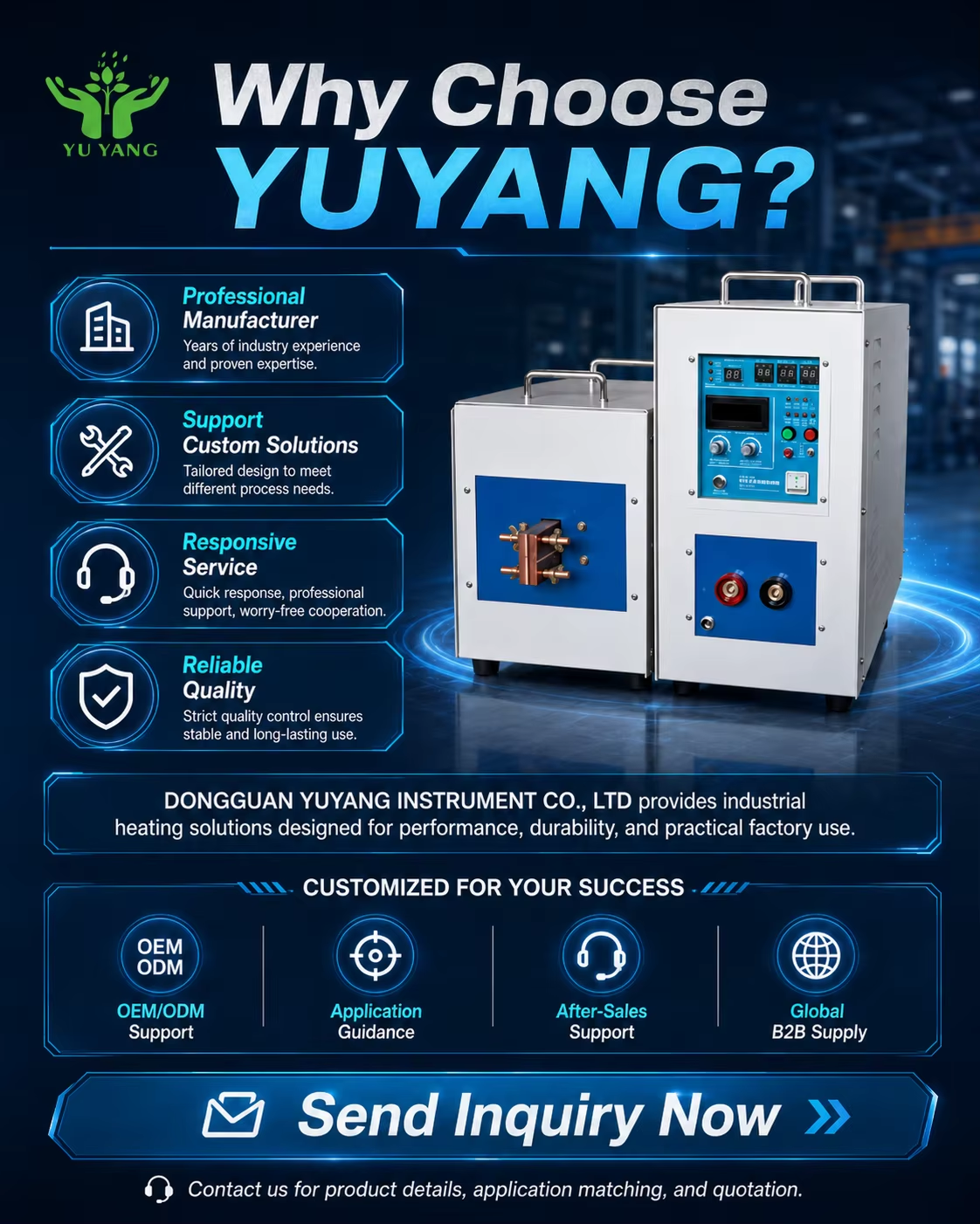 Automatic PLC Controlled High Efficiency Induction Hardening Machine for Gear Shaft Bearing Ring Metal Surface Treatment