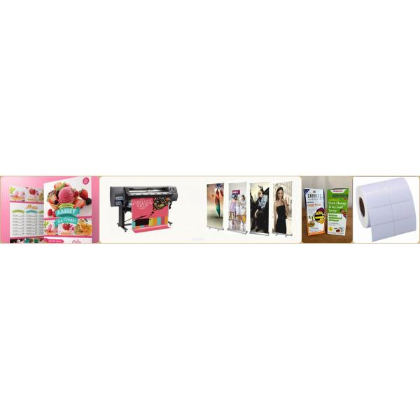 Tear Proof Polyester Matte White Material Paper 100 - 500um Thickness