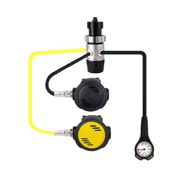 Adjustable Diaphragm Scuba Diving Regulator Set Underwater Snorkeling Diving Equipment Regulator