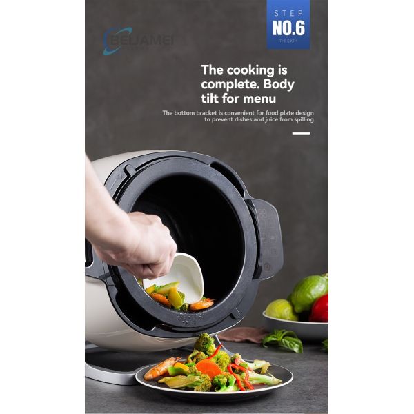 Automatic Intelligent Fully Automatic Cooking Robot for Home Use