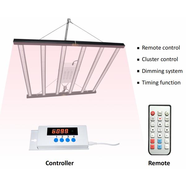 High-Efficiency LED Grow Lights Intelligent Control System Customized Color 5 Years Warranty For Plants Growth