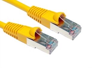 PVC / LSZH 4 Pair Network Cable Cat6 Shielded Patch Cable For Ethernet Cabling