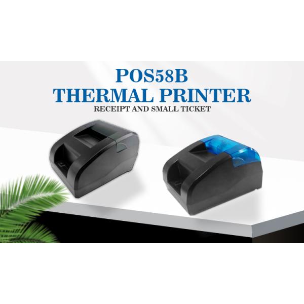 Android and iOS POS Compatible 58mm Thermal Printer with High Resolution Printing
