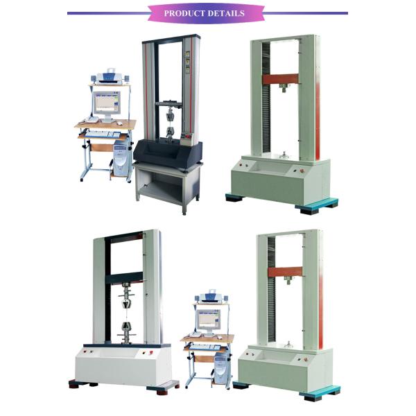 Panasonic Servo Motor Tensile Testing Equipment with Double Pole for Testing Rubber